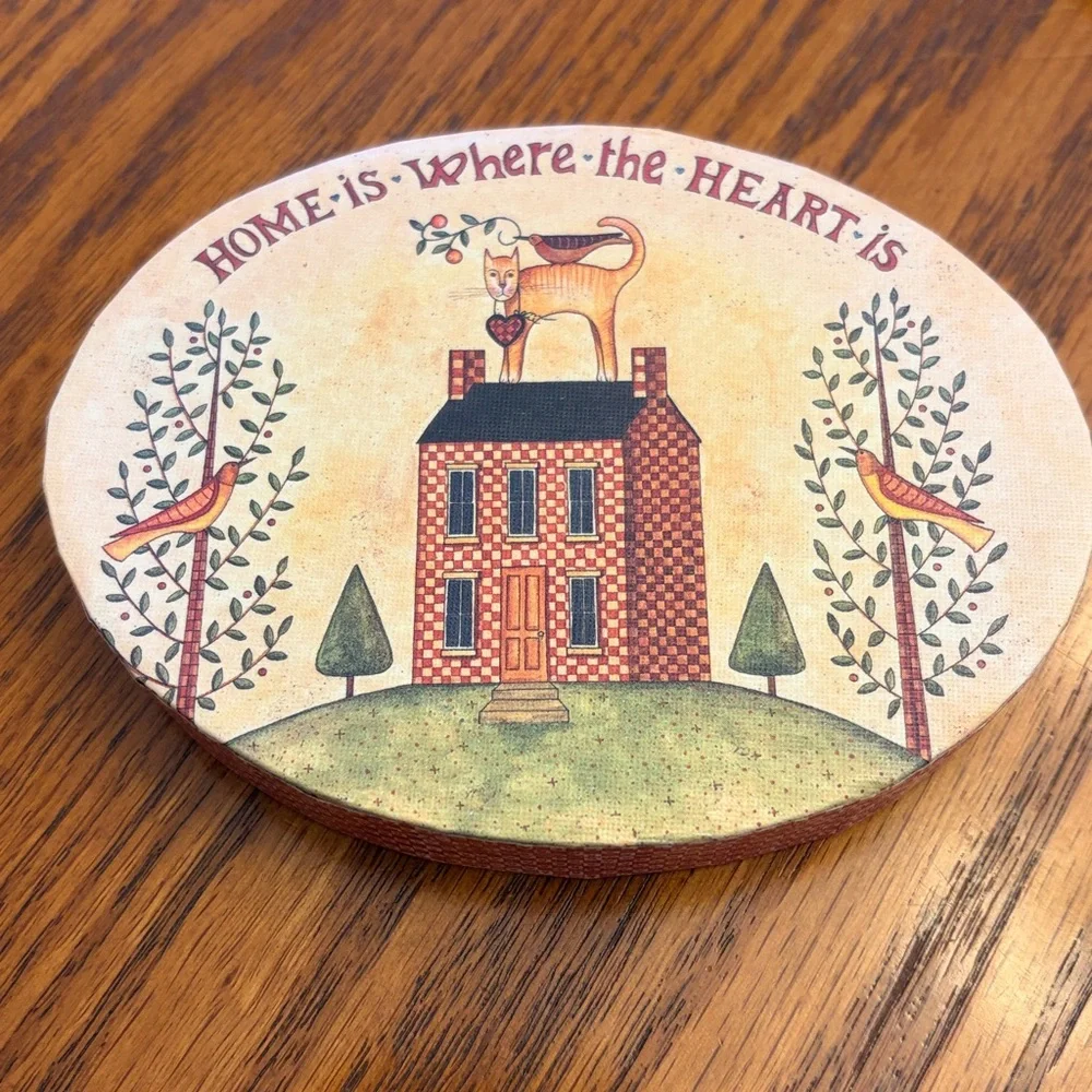 “Home Is Where the Heart Is” Oval Bob’s Boxes